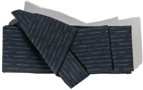 CAMDOM Ceinture japonaise pour homme - Style traditionnel vintage - Pour judo et samouraï, Couleur 11, taille unique
