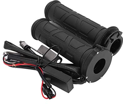 Paignes de Moto Chauffées, Paire 22 Mm / 0,9 Pouce de Moto, Poignées Chauffées, Poignées à