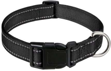 Reflekterande halsband för husdjur, justerbart valphalsband,Reflekterande halskrage för husdjur | Justerbar hundkomforthalsband, hundhalsband med nylonspänne olika hundar, katt