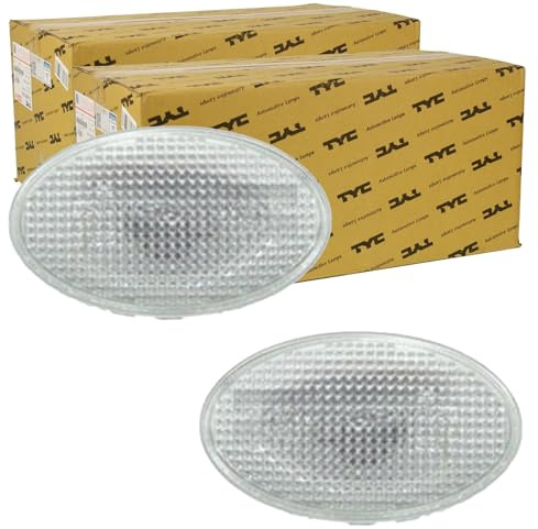 2X TYC Blinker Weiß Seitenblinker links+rechts | 2X TYC Blinker Weiß Seitenblinker links+rechts