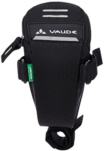 VAUDE Satteltasche für Fahrrad “Race Light”, Fahrradtasche Sattel klein mit Reflektoren, Werkzeugtasche Fahrrad-Sattel mit Klettverschluss, besonders leicht, einfache Montage