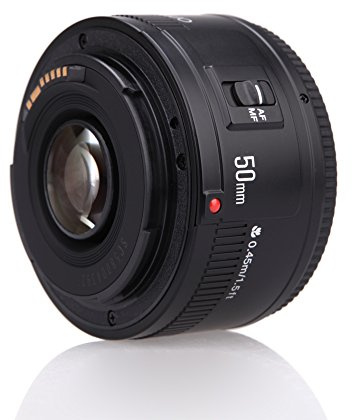 Yongnuo YN EF 50mm f / 1.8 AF Objektiv 1: 1.8 Standard Prime Objektivöffnung automatische Fokussierung kompatibel mit Canon EOS DSLR