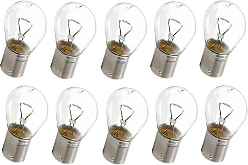 10x P21W 12V 21W BA15S Lampen Rückfahrlicht Bremslicht Blinklicht Glas 10 Stück