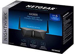 NETGEAR Nighthawk AX3000 4-Stream Dual-Band Wi-Fi 6 Router - RAX35-100NAS
