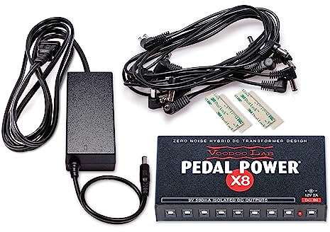 Voodoo Lab PPX8 Pedal Power X8 Multi-Power Supply for Effects Pedals