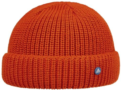 HAMMABURG Strick Dockermütze Beanie Wolle Made in Italy Damen Herren Herbst Winter