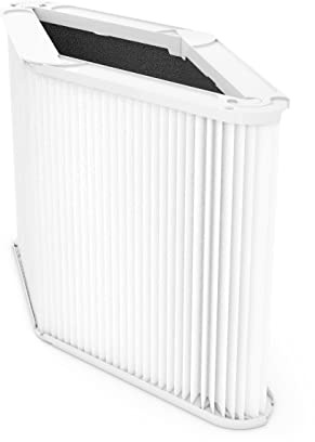 Blueair Genuine HEPASilent Replacement Filter for Blue 3610 Air Purifier – Removes up to 99.97% of Pollen, Dust, Pet Dander, Mould, Bacteria & Viruses Activated Carbon Reduces VOCs, Odours, Chemicals