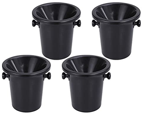 Kichvoe 4 Piezas Barril De Saliva Barriles De Vino Escupir Escupidera De Vino Porta Hielo Escupideras De Cata De Vinos Occidentales Barriles De Vino Balde El Plastico Cerveza Champán