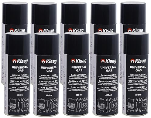 Kisag Kigas 10 Stück Nachfüllflaschen a 400 ml