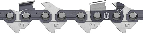 Husqvarna X-Cut SP21G 16 Inch Semi Chisel Chainsaw Chain, 325 Pitch, 043 Gauge | Chain saw chain with .325 mini pitch, .043 gauge, 64 drive links, for T540iXP, T535iXP, T540XP Mark III, 540i XP, and T542iXP