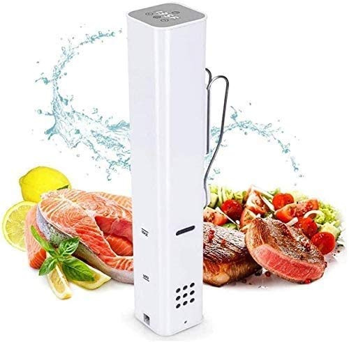 Vacuum Slow Sous Vide Food Cooker Sous Vide Cooker IPX7 Anti-Water with LED Display 1800W | Stainless Steel Body