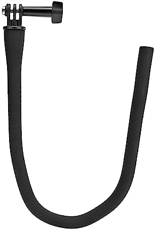 Webcam Stand, Flexible Clamp Desk Mount Arm Gooseneck Desktop Webcam Stand Holder for Gopro, for DJI Action Series, for Smartphone