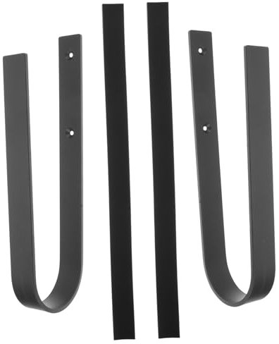 Yardwe Robuster Wandhaken Für Longboard Skateboard Surfboard Mit Schutzabdeckung Einfache Montage Multifunktionaler Wandhalter Für Land-Surfboards Vier-Rad-Skateboards Schlitten Und Snowb