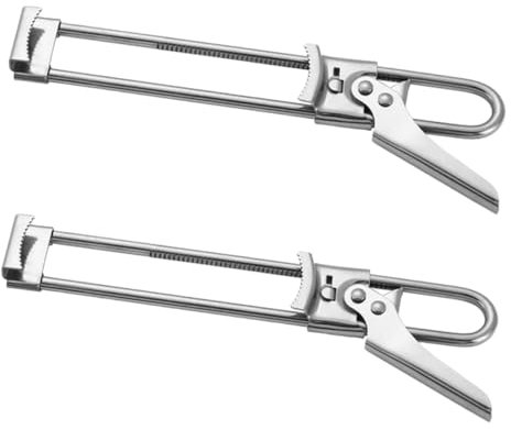 Garneck 2 Piezas Abrebotellas Abrelatas De Alta Resistencia Abridor De Botellas De Vino Abrelatas Antiguo Abridor De Botellas De Cerveza De Cocina Acero Inoxidable Silver