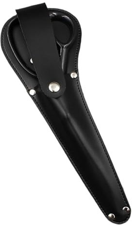 Funda para tijeras de podar, soporte para cinturón de piel sintética para funda de tijera, funda para tijeras de bordar, funda para tijeras de trauma, tijera con botón de presión para pinzas de jardín