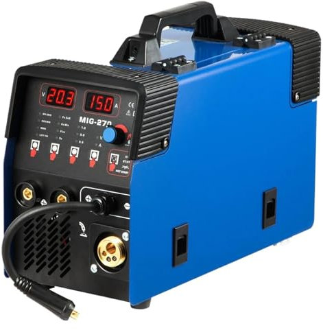 Taglierina al plasma, 3 in 1 Combinato MMA MIG TIG Taglio al Plasma Saldatrice al Plasma Inverter da 55 Amp Macchina da Taglio for Saldatura Portatile Taglierina al Plasma per fogli verniciati e ruggi