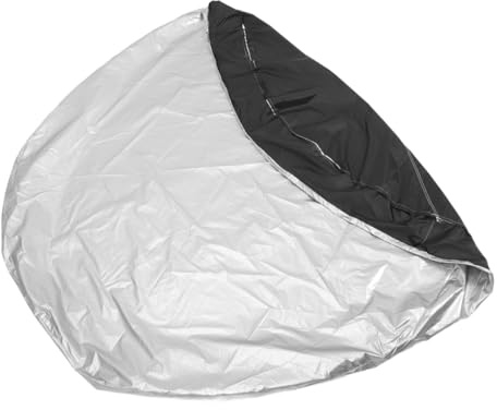 HEMOTON Housse de Protection Gonflable pour Piscine Couverture Ronde Protection la Saleté et Évaporation pour Piscine Extérieure Accessoire de Jardin Pratique et Élégant