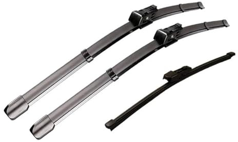 YZCSYBBF Balais D'essuie-Glace Avant Et Arrière pour Cupra pour Seat pour Ateca KH7 2016-2023 Pare-Brise Et Vitres Balais d'essuie-Glace(LHD)