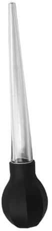 FUNNETOYU Plastic Turkey Baster with Octagonal Black Silicone Head for Meat Injection and Basting Moisture-retaining Cooking Tool for BBQ Roasting and Outdoor Use for Turkey Chicken Beef and