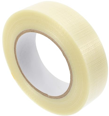 FUNOMOCYA Nastro in Fibra di Vetro Resistente Strappo Adesivo Professionale senza Residui per Imballaggio Industriale e Sigillatura Durevole
