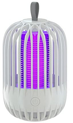CLICLED Zanzariera Elettrica Lampada UV Mini Portatile Anti Zanzare USB