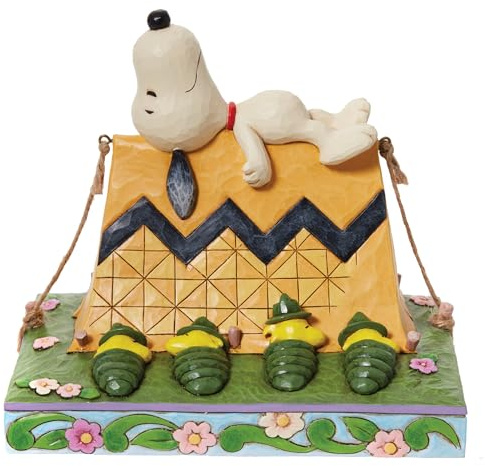 Snoopy & Woodstock Camping