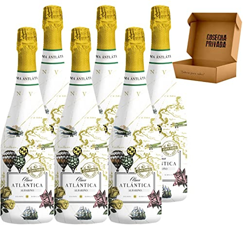Martin Codax - Envio 24 h - Regalo Vino - Seleccionado por Cosecha Privada (6 x Botellas 75 cl, Alma Atlántica Albariño)