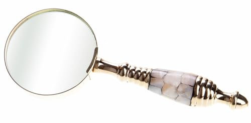 Läsning lupp antikt förstoringsglas pärlemor läshjälp förstoringsglas handförstoringsglas synhjälpmedel lup060 Palazzo exklusiv