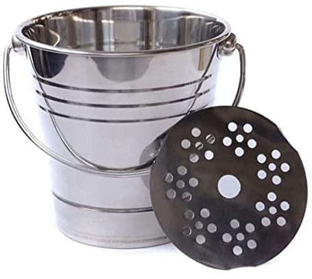 Eiskübel, Eiskübel, Champagnerschale, Eiskübel aus Edelstahl, gehämmert, verkupfert, Bierkrug, Kaffeetasse, Bar, Eiskübel, Champagnerkübel, Weinkübel (Farbe: C, Größe: 550 ml)