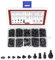 Marjoramy 420 Pcs Computer Screw Set, Hard Drive Screw Standoffs, PC Screws, Mini Screwing Set, Computer Standoff Screw Kit, SSD Mounting Screwing, Replacement Screws for Fan Motherboard Repair