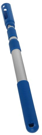 jojofuny 3 Stück Teleskopstange aus Verdickter Aluminiumlegierung 85cm Pool Reinigungs und Rettungsstange für Schwimmbecken mit Teleskopverbindung für Laub und Fischfang