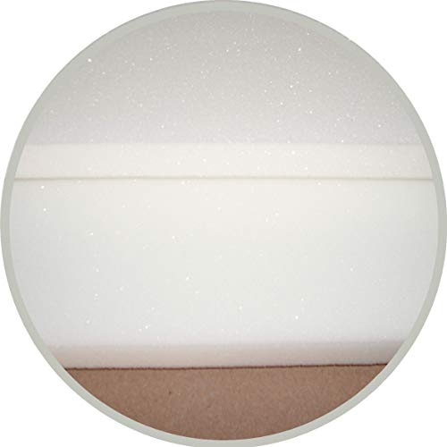 SET DE DOS Almohadilla de espuma (100% PU rg32) para banco Cervecero 220x25x4 cm