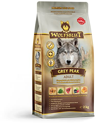 Wolfsblut – grå peak – 2 kg – get – torrfoder – hundfoder – spannmålsfri