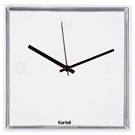 Kartell Tic & Tac Orologio, Bianco (Opaco)