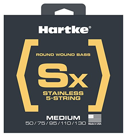 Hartke Bass Gitarre Saiten Rostfreier Edelstahl Medium 5-String