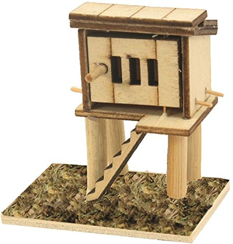 Dekop Krippenzubehör, Hühnerstall Mini Höhe ca. 5cm (444635095340)