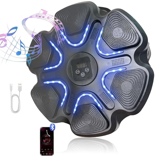 Music Box Machine, Bluetooth Music Boxing Machine, Elektronisk Boxningsmaskin, Musikalisk LED Smart Boxning Mål, Smart Elektronisk Boxningsmaskin, LED-ljus Elektronisk Boxningsmaskin