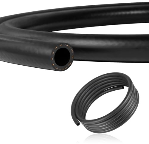 Tuyau De Carburant De Diamètre Intérieur 16mm, Tuyau De Carburant En Caoutchouc Nbr De 6m, SAE J30R7 300PSI Par WIVIE