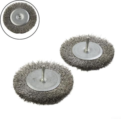 Heavy Duty Metal Brushes, Suitable for Paving Stones Electric Joint Brush Set, 2PCS