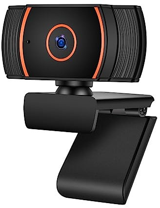 JOLIANE Webcam 1080P Full HD USB Webcam con micrófono USB and Play Videollamada Webcam for PC Computadora Desktop Gamer Streaming - Webcam(2K)
