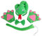 Halloween Snake Costume Set Including Snake Hairband, Tail, Glove and Bowtie for Kid Adult Halloween Cosplay