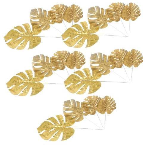 ULDIGI 20 pezzi Foglie Artificiali Monstera Realistiche in Multidimensionale per Decorazioni Matrimonio Foglie Resistenti e Dettagliate per Allestimenti e Ambientazioni Festive
