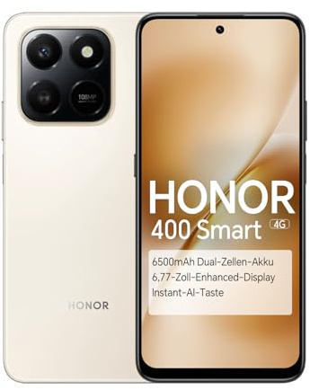 HONOR 400 Smart Smartphone 4G (Gold, 256, GB, 8, GB)