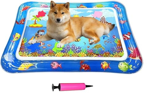 Almohadilla De Agua Para Gatos Cojín rascador interactivo y refrescante | Almohadilla De Agua Para Gatos Antiderrame Fácil Limpieza Exterior Cachorros