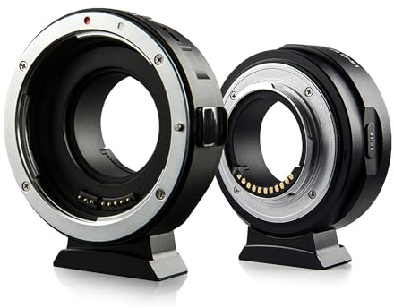 Lens Adapters, Compatibile con obiettivo Canon EF EF-S for fotocamera M4/3 M4TF Adattatore messa a fuoco automatica GH5 GH4 GX85, compatibile con Olympus E-M5 II,For photography