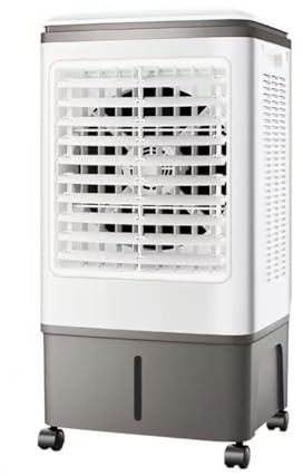 Portable Air Conditioner 40L Evaporative Air Cooler Cooling Fan with Remote 3 Speeds & 3 Modes 7.5H Timer Energy Saving Mobile Air Conditioning Unit with Wheels for Home Office Bedroom Kitchen