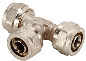 Dipra 124004 - Racor de compresión multicocch, color dorado