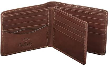 Tony Perotti Herren Portemonnaie, braun (Braun) - PG410301BN
