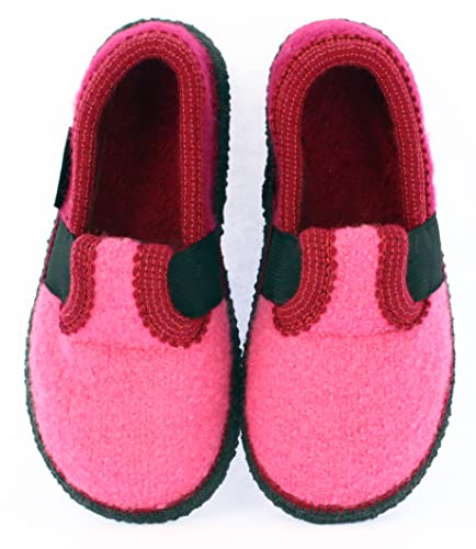 Beck Unisex Kinder Bobby Hausschuhe, Pink, 30 EU