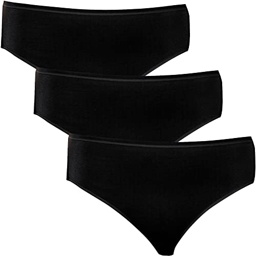 Schiesser Damen 3 PACK Slips - Baumwolle Essentials